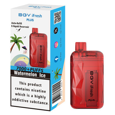 Crystal Clear 10 ml Vape-Patrone mit 550 mAh-Batterie und 0,8  Ohm-Widerstands-Auto-
